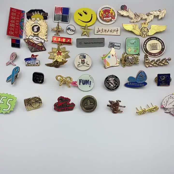 Id Badge Pins Corporate Identity Badge Company Logo Pin Buy Company