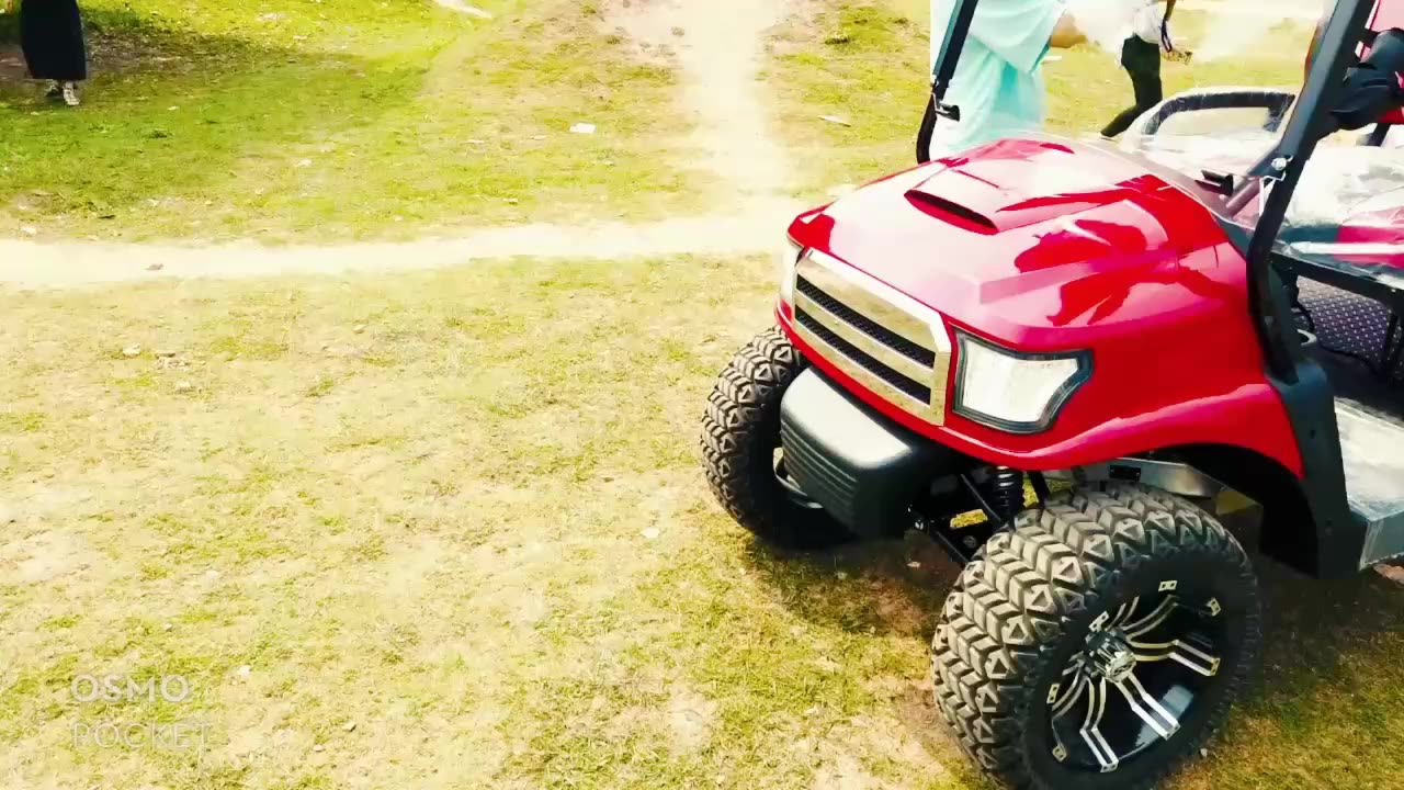 Free Shipping Lifted 4 Passenger Golf Car Brand New 4 Wheel Electric