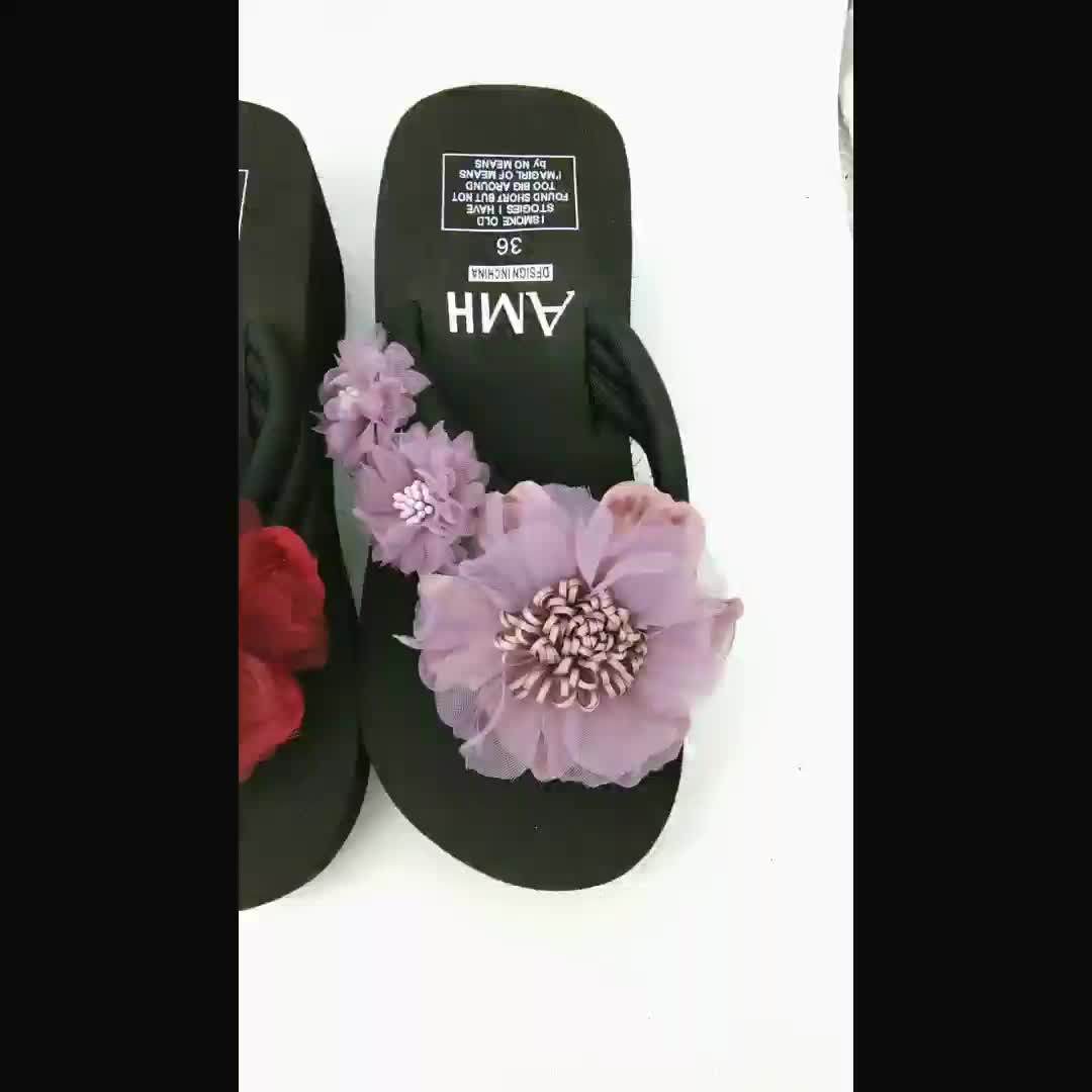 pink fuzzy flip flop slippers