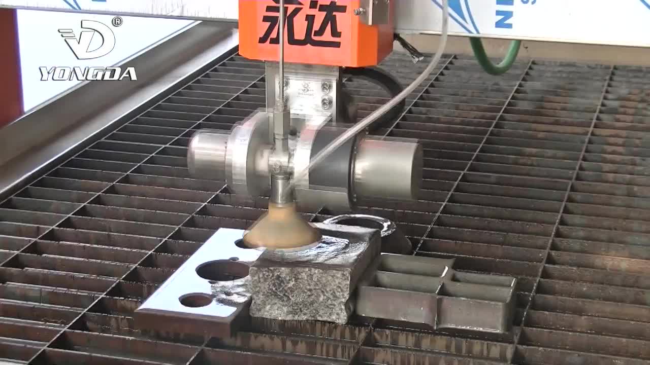 Yongda Yd3020 3 Axis Cnc Stone Cutting Machine 3 Axis Waterjet Cutting