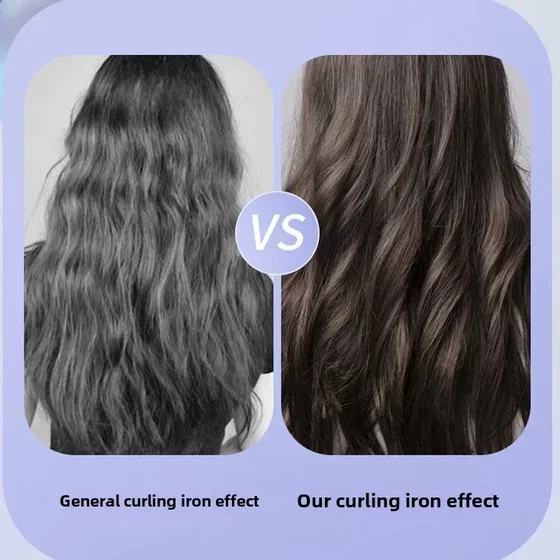 Cross-border full-automatic hair curling stick big wave electric rotating hair curling artifact does not hurt hair curling iron