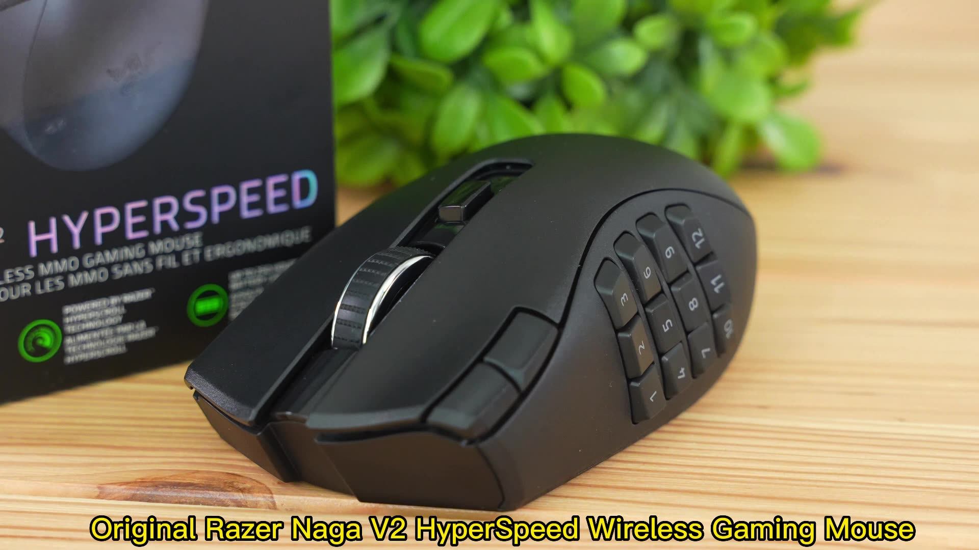 Hot Sell Original Razer Naga V2 Hyperspeed Wireless Gaming Mouse With19 Programmable Buttons