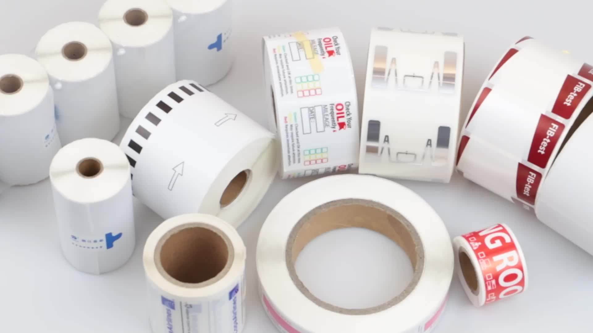 Custom Adhesive Paper Label Food Product Sticker Private Logo Printed