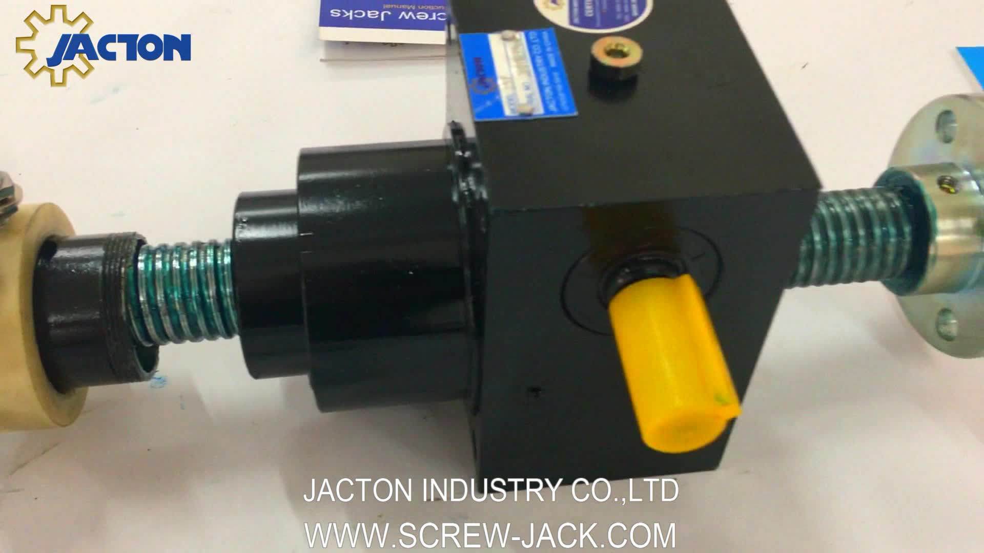 Highfrequency 50kn Motorized Ball Screw Jack Ball Screws Gear Box