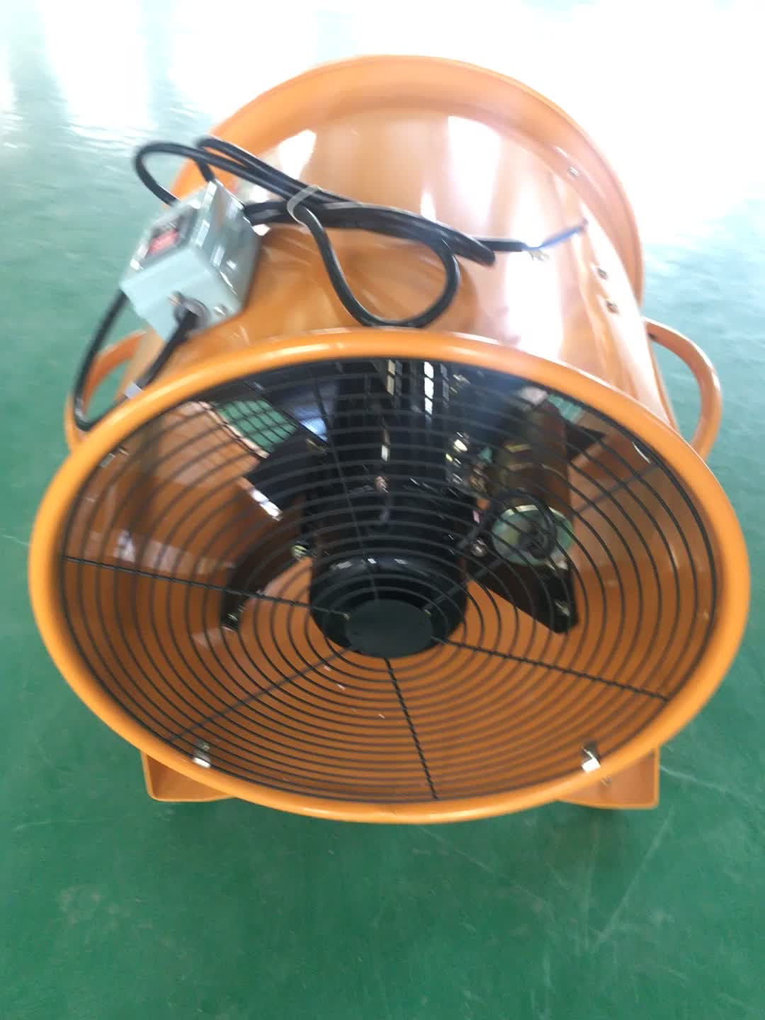 Hot Sale Portable Air Duct Exchange Fan Exhaust Blower With Wheels