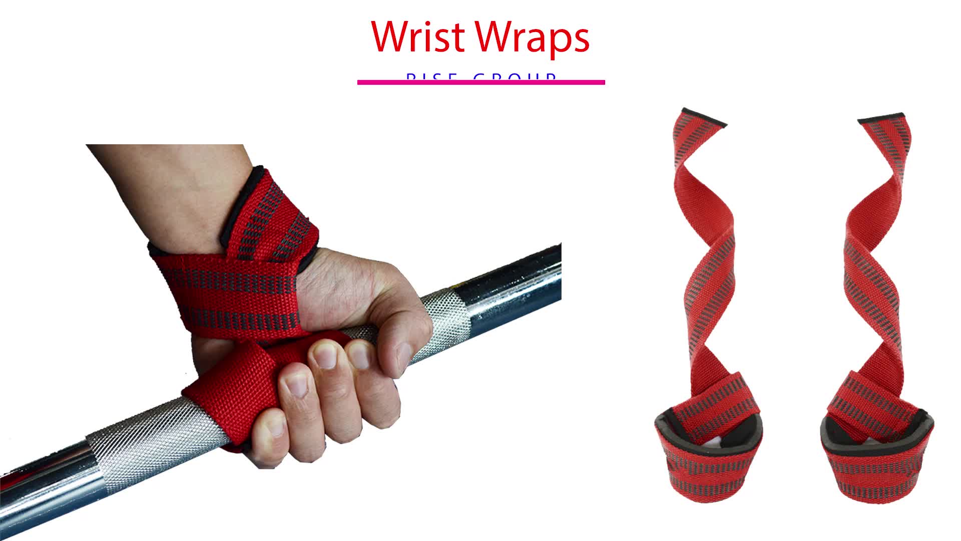 Premium Wrist Wraps Lifting Straps With Carry Bag Professional Grade