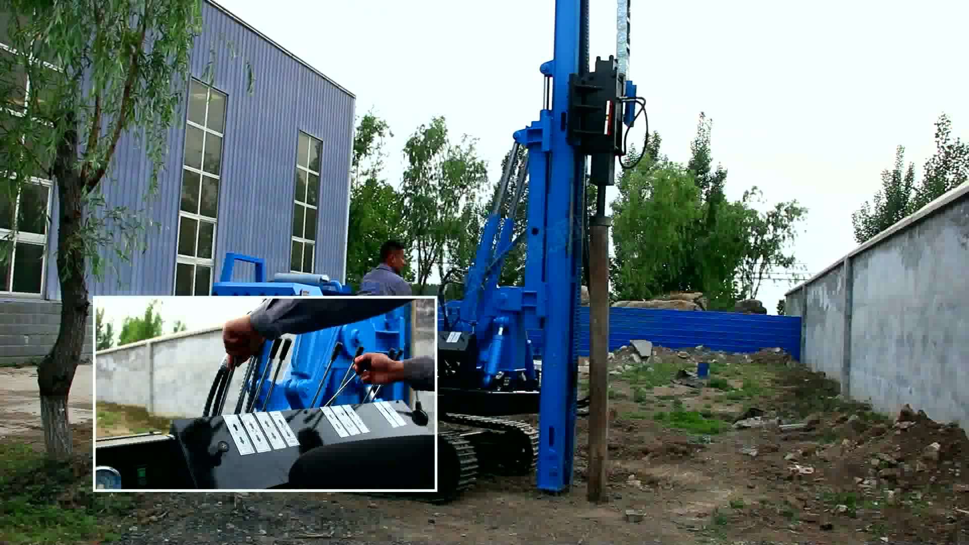 Mini Crawler Excavator Drop Hammer Truck Mounted Full Hydraulic Rotary Pile Driver Buy Mini