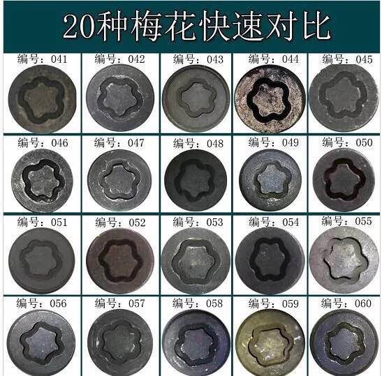 BMW Anti-Theft Screw Sleeve 1 2 3 6 7 Series x1 x3 x5 x6 5 Series Tire Key Plum Blossom Tool