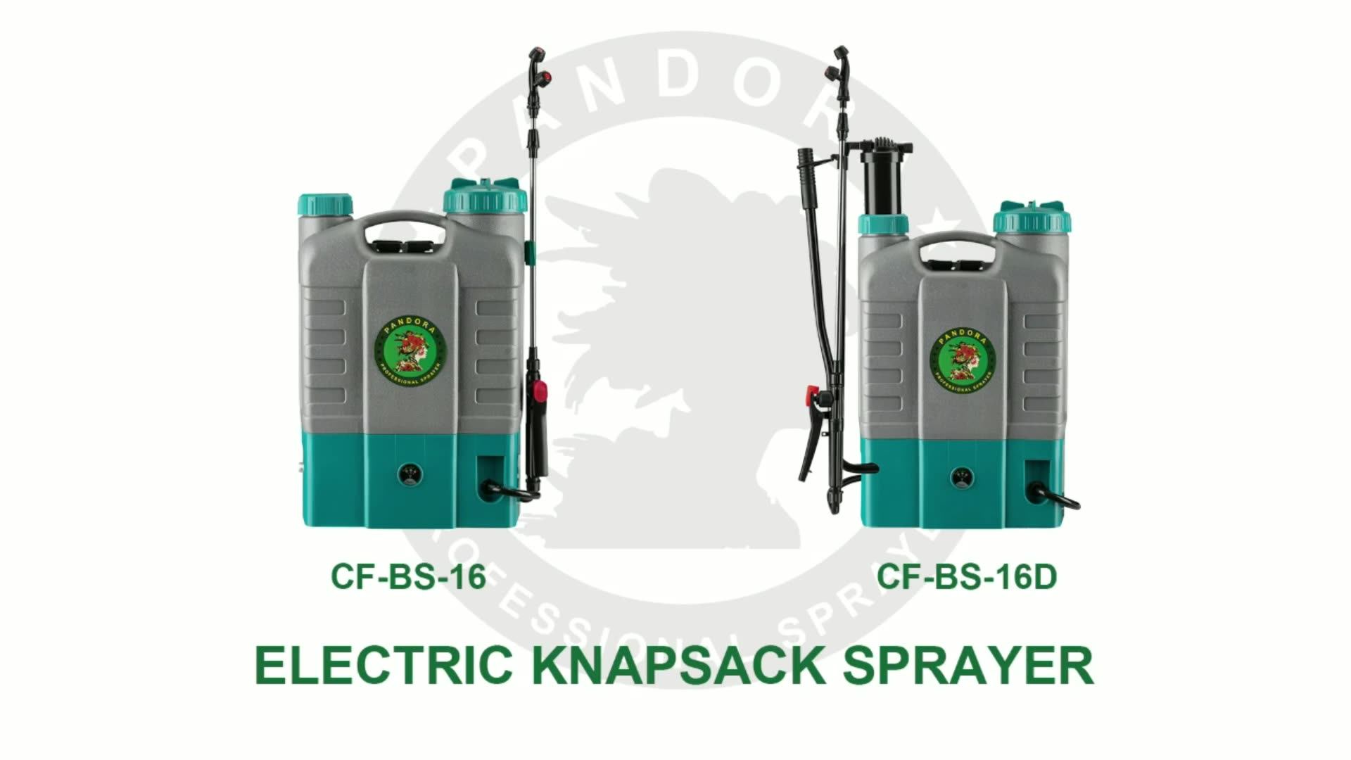 Pandora Custom 16l 20l Farm Fertilizer Spray Equipment Backpack 2 In 1 Electric Manual Battery