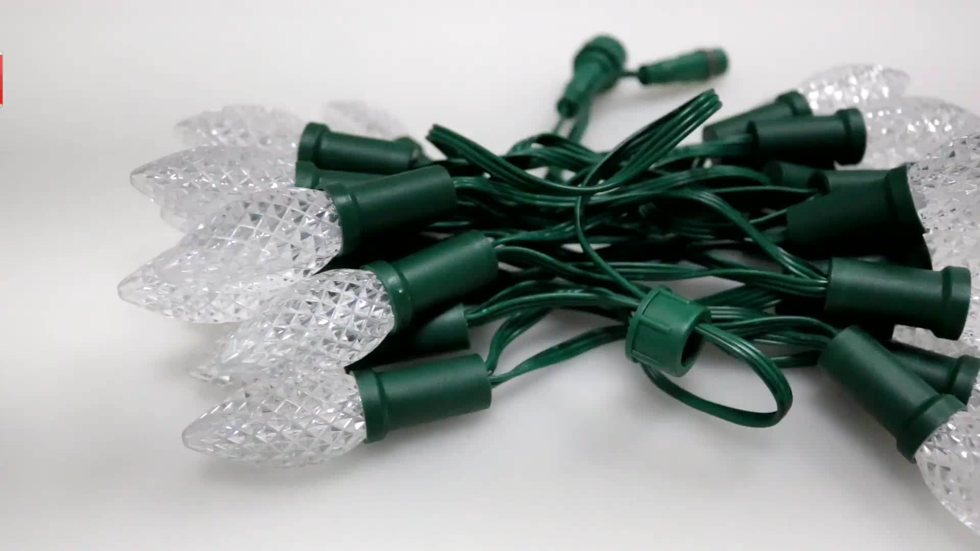 Wholesale Trade Assurance C7 C9 Rgb 12v Led Bulbs String Color Changing