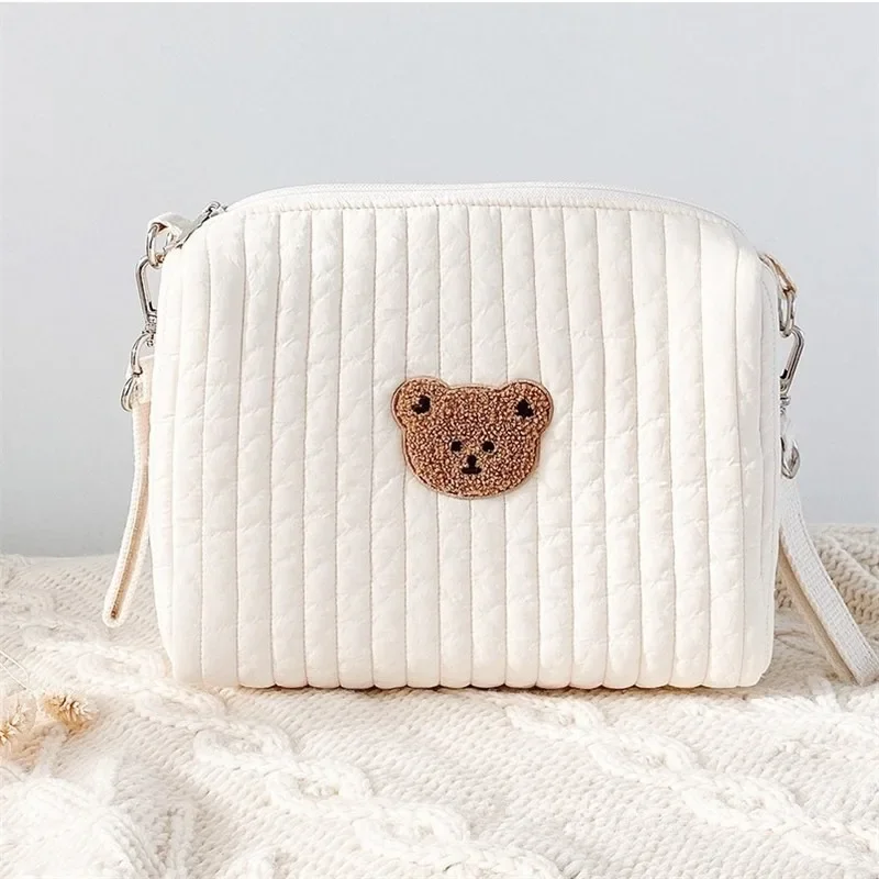 South Korea Dotto Baby Car Hanging Bag Multi-functional Bear Mummy Bag Baby Walking Baby Accessories Storage Bag