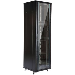 正品42u图腾机柜箱G26842服务器机柜网络机柜机箱监控电脑机房标准2米高TOTEN800深交换机设备网络柜量大价优