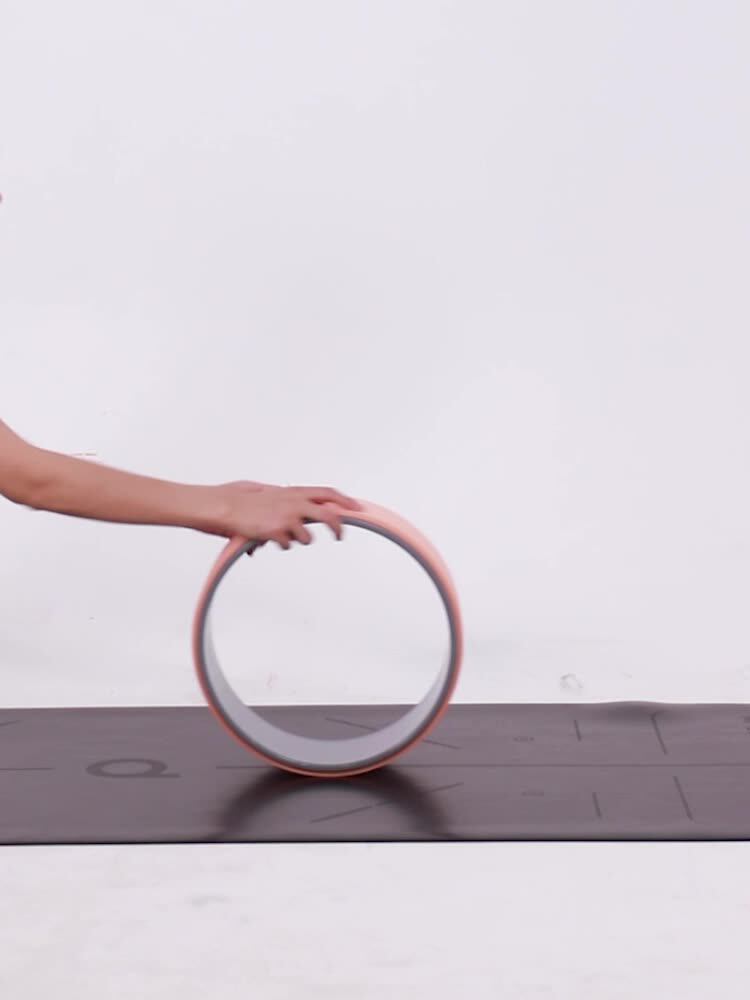 Dooot yoga wheel female open back assist beginner back bend artifact Yoga roll back wheel Pilates circle equipment