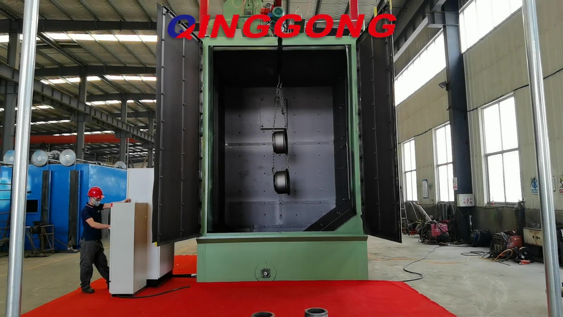 High Efficiency Shot Blaster Abrator Transformer Spinner Hanger Hook