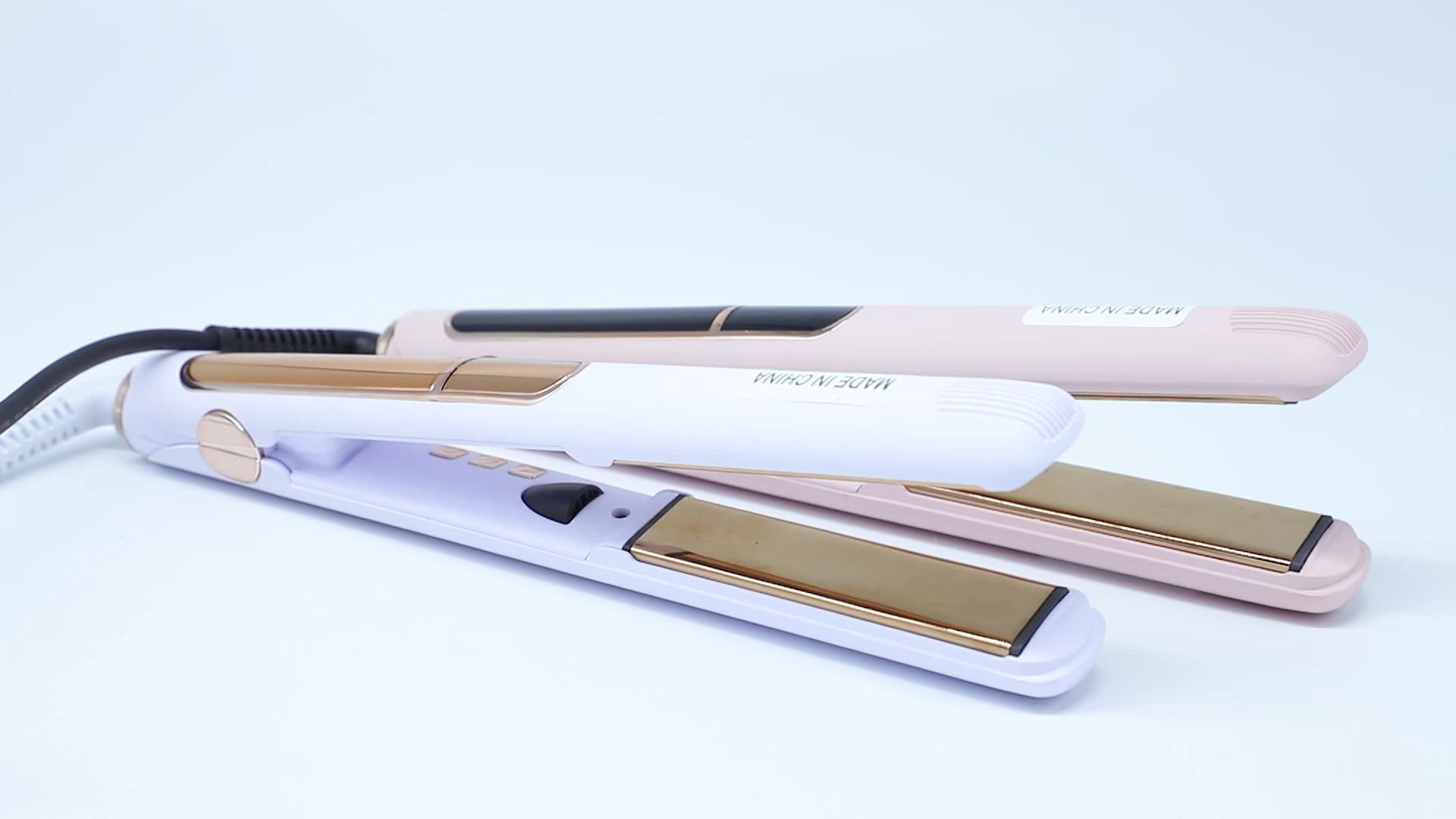 Ulta Wholesale Professional Hair Tools Flat Irons Digital Lcd 2 In 1 Ceramic Panel Flat Iron