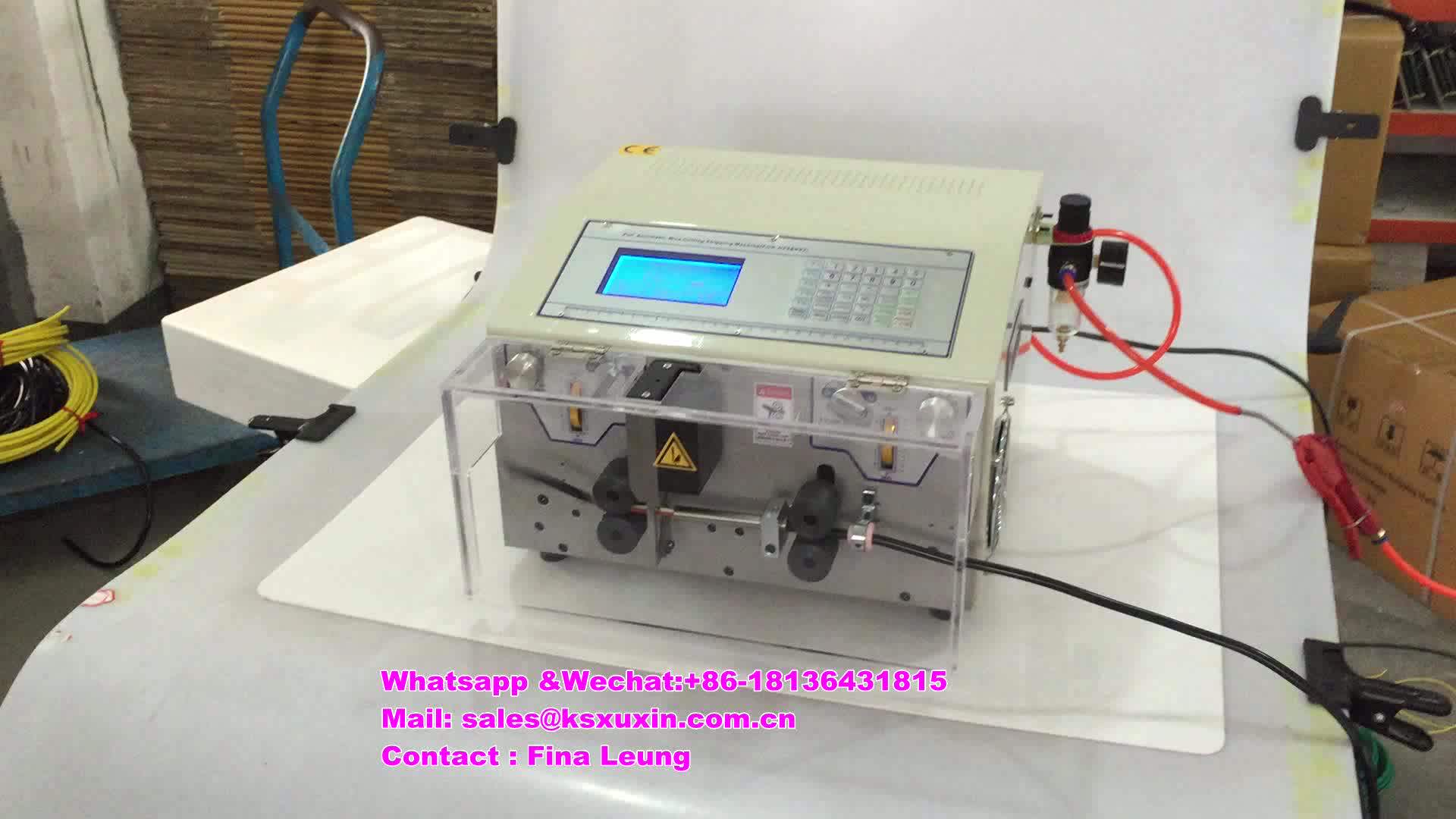 Net cable cutting and stripping machine X502HT ,Jacket wire strippers