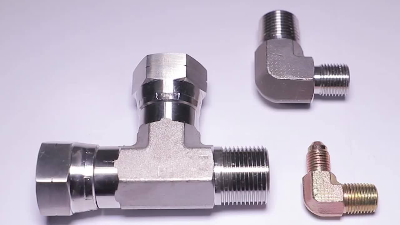 Union Tee Instrument Hydraulic Hose Fittings Ferrule,Hydraulic Ferrule