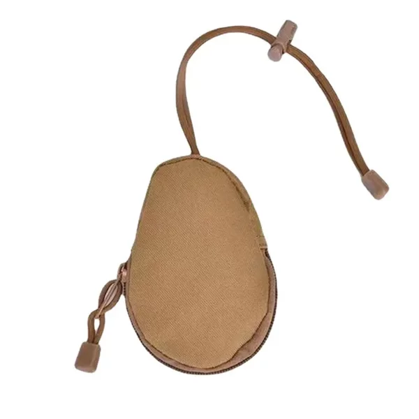 Outdoor Convenient Key Bag, Military Fan Equipment, Change Clutch Bag, Data Cable Earplug Storage, Drawstring Wrist Bag, Trouser Bag