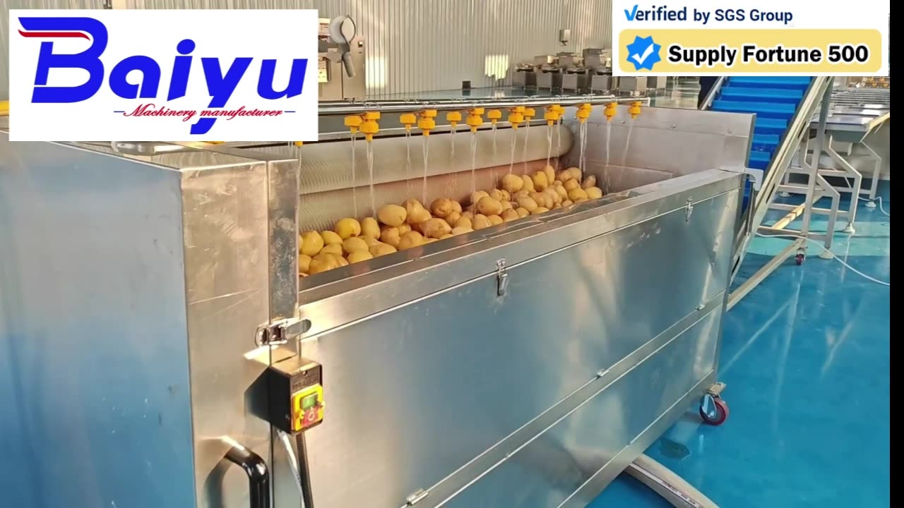 Commercial Process Flow Chart Fried Potato Chip Maker Machine Set ...