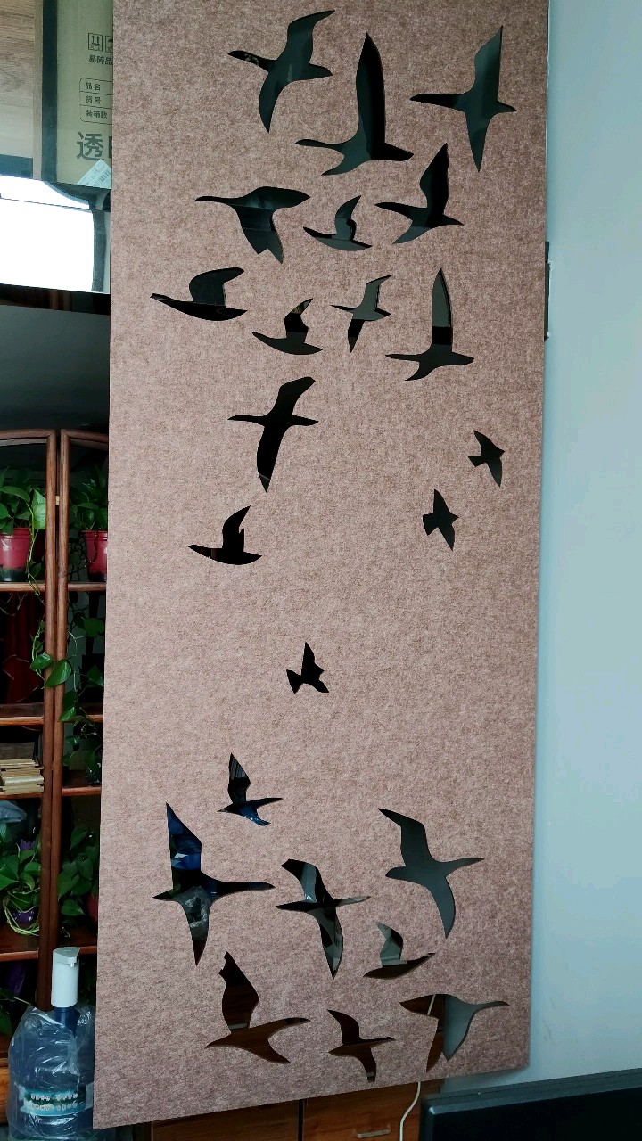 Soundproofing Polyester Fiber Acoustic Panels Space Divider Acoustic