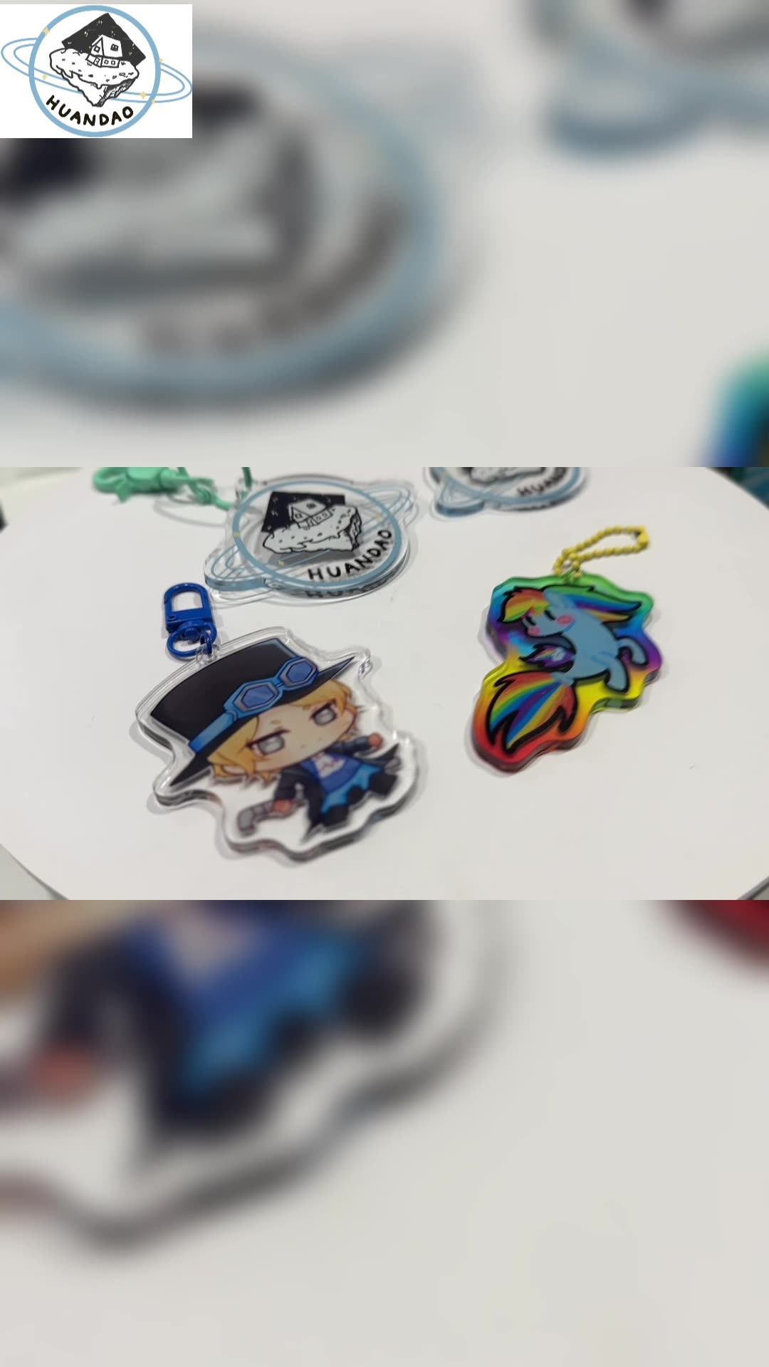 UV Printed Customised Acrylic Keychain | Affordable