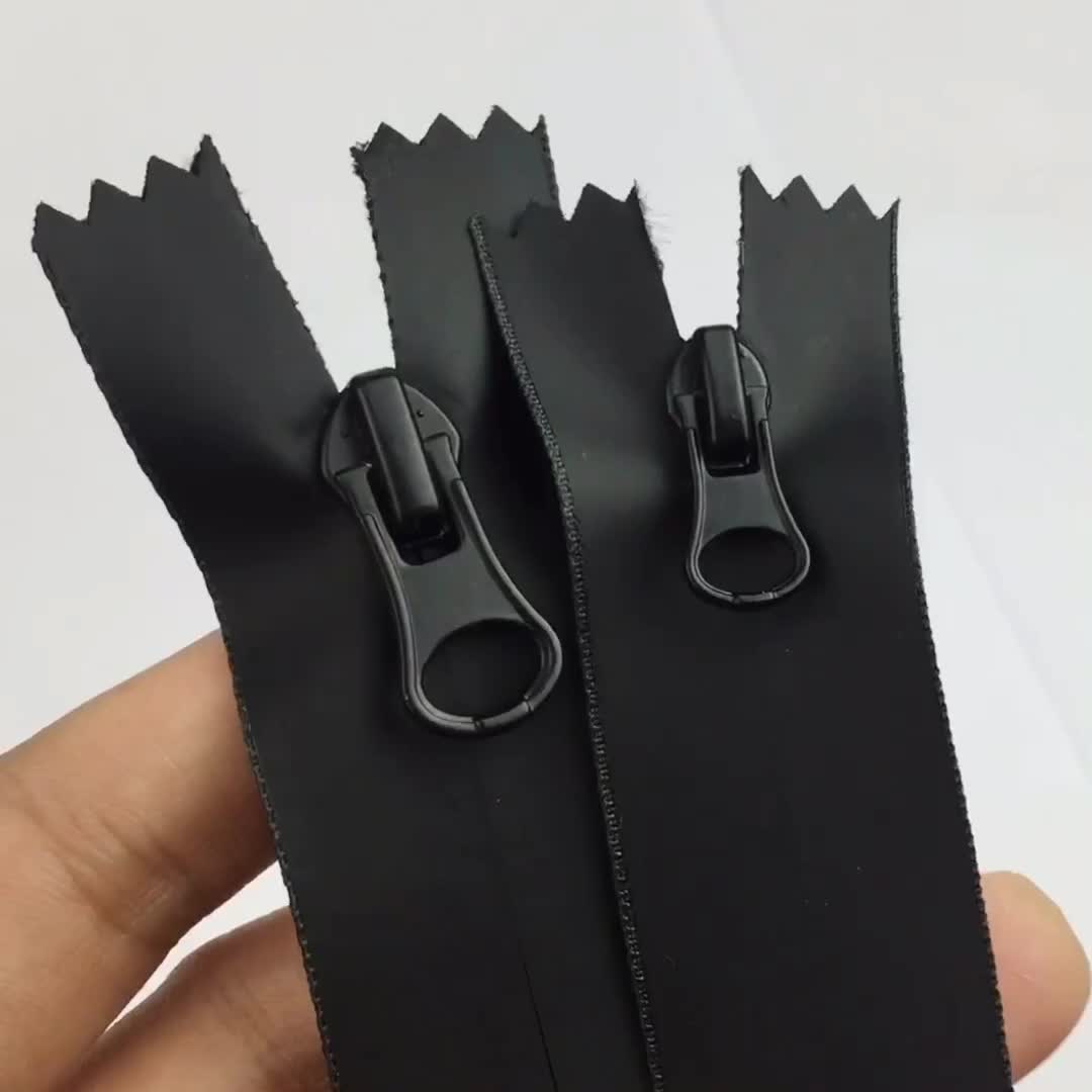 3 Favorite Price Pu Coating Tape Water Resistant Zipper Buy Water