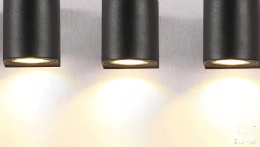 Cheap Aluminum Wall Light Hotel Projection Led Corner Garden Decorative