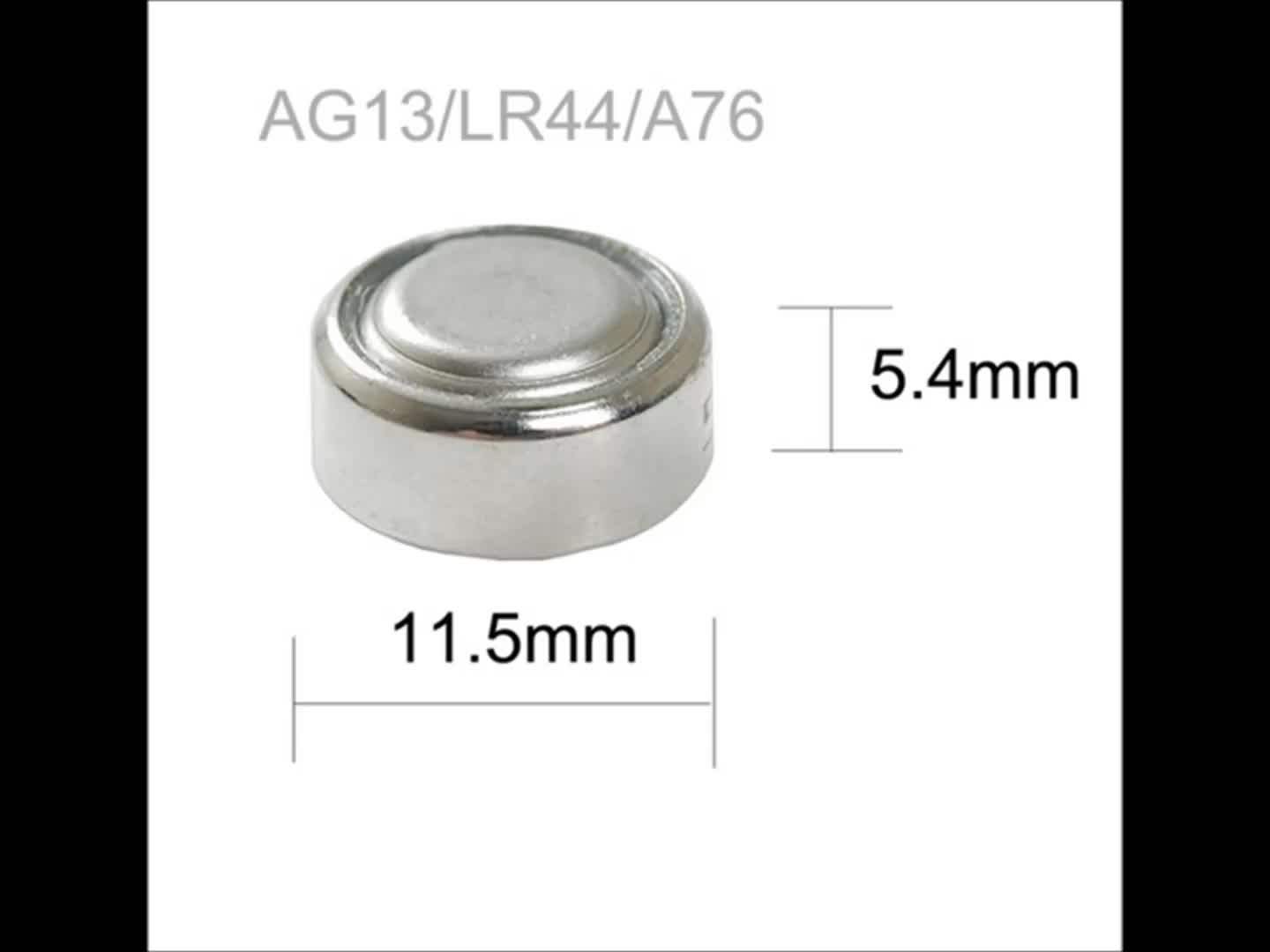 1.5v Ag13 Lr44 Alkaline Button Cells No Mercury For Wrist Watch Buy