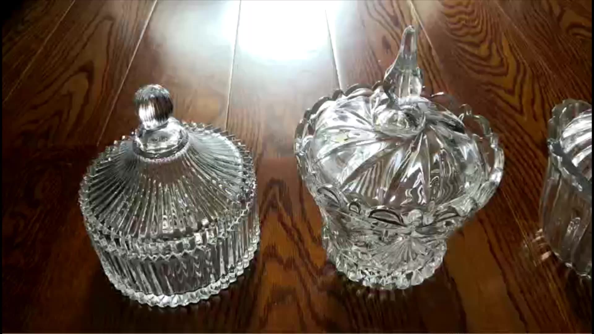 2020 Bestselling Wholesale Crystal Glass Storage Jar Glass Sugar Pot