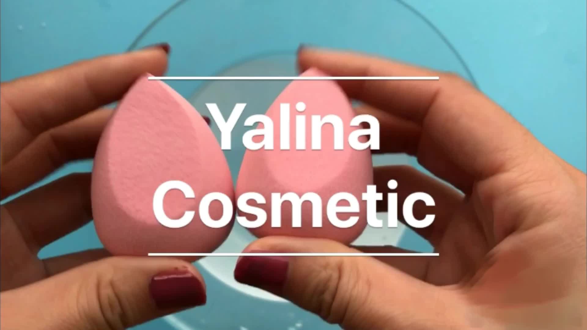 Teardrop Cut Pink Blender Beauty Slanted Latex Free Makeup Sponge