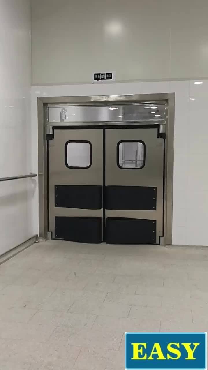 Custom Commercial Restaurant Kitchen Doors Double Action Traffic
