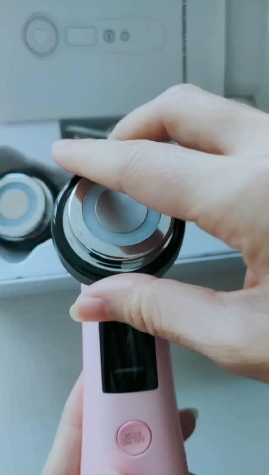 Korean Vibrating Electric Private Label Facial Massager Anti Aging