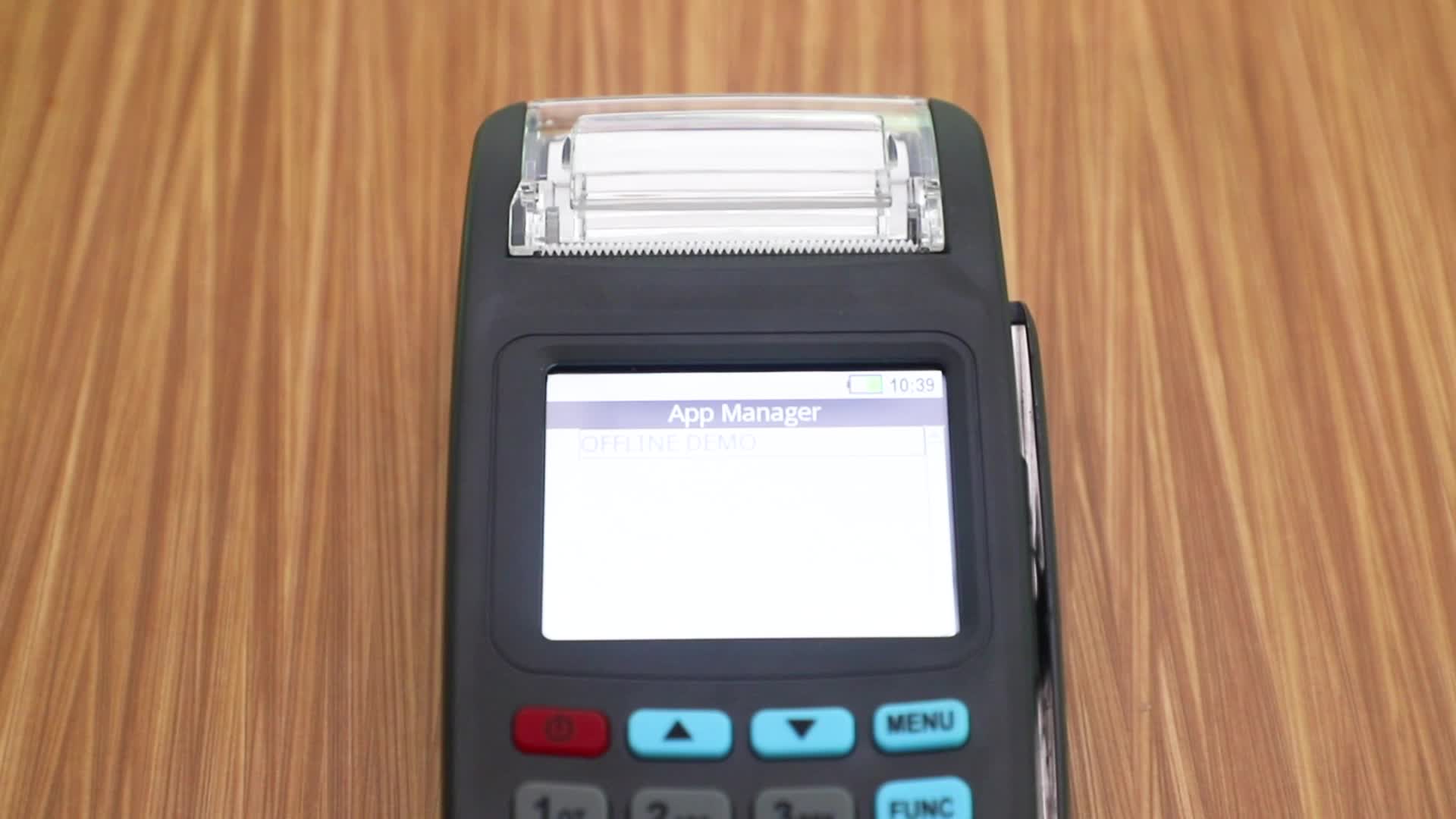 Linux New8210 Pos Machine Thermal Printer Payment Terminal With Credit