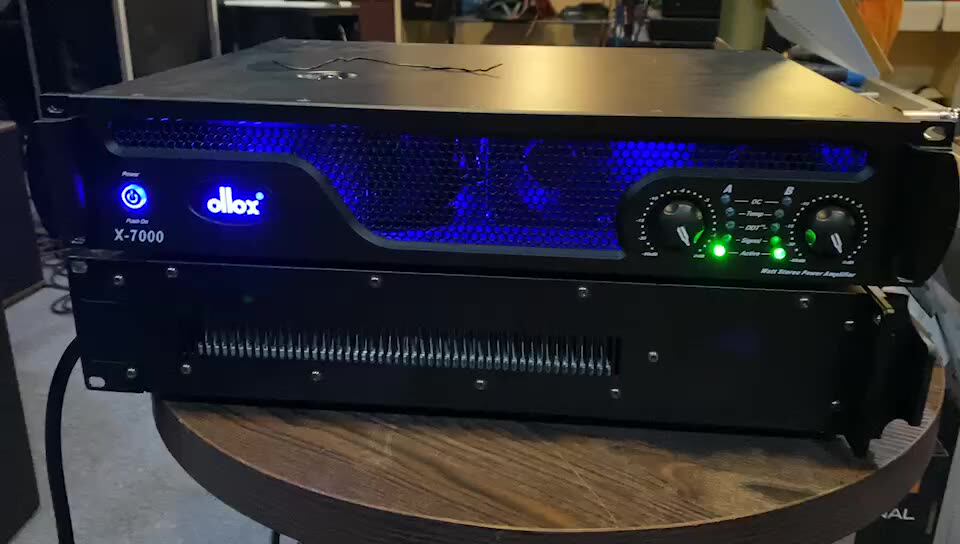 Paulkitsonx7000デュアルチャンネル2000wデジタルパワーアンプステージ