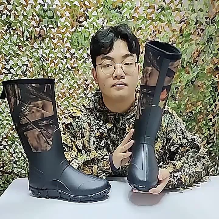 Sneakers Mud Waterproof Hunting Boots Camouflage Cold Weather Winter