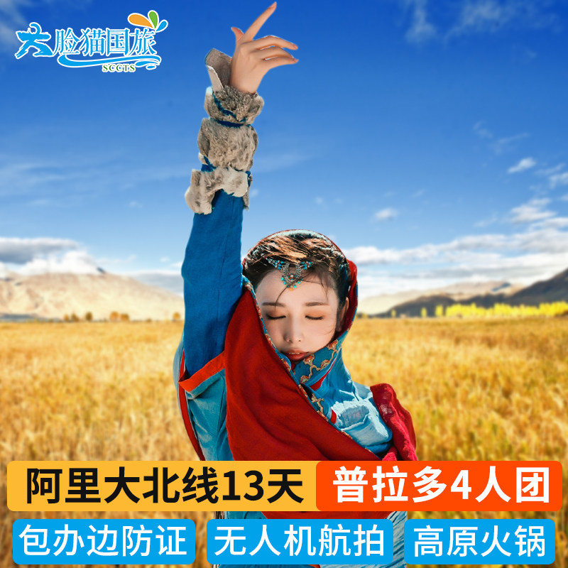 Tibet Lhasa Tourism Ali Dabei Line Ring Line 13 Days Off-Road Carpool Mount Everest Base Camp Holy Elephant Tianmen Tour