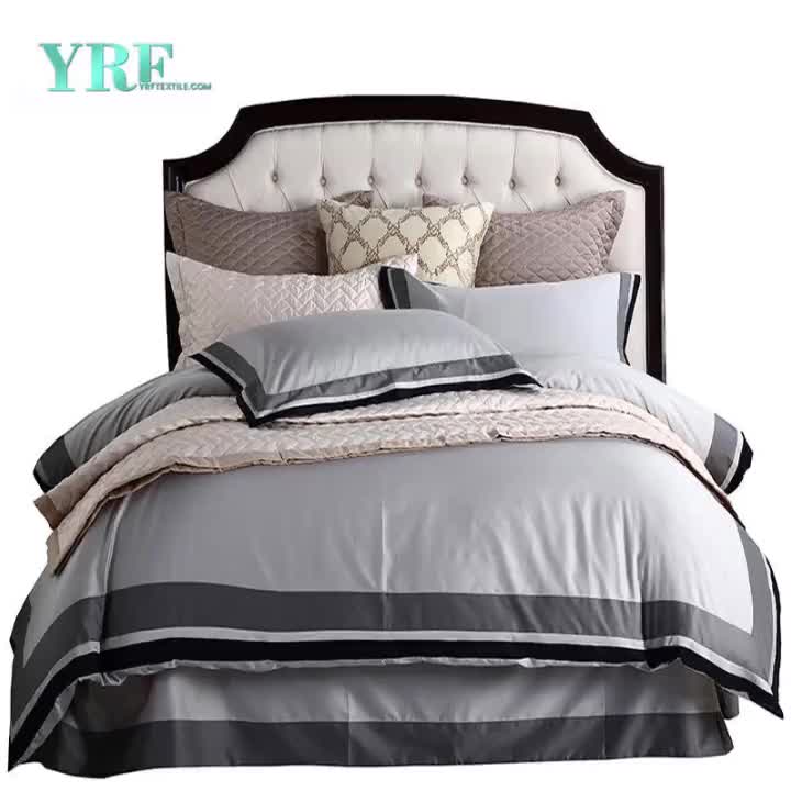 4pcs Bedding Sets Luxury Custom Embroidery Cotton Queen King Size Hotel