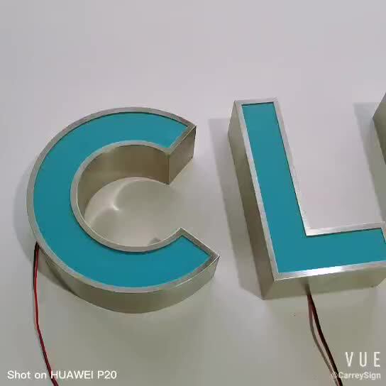 Luminous Custom Made Led Signs Frontlit Led Sign Letter Shop Signboard