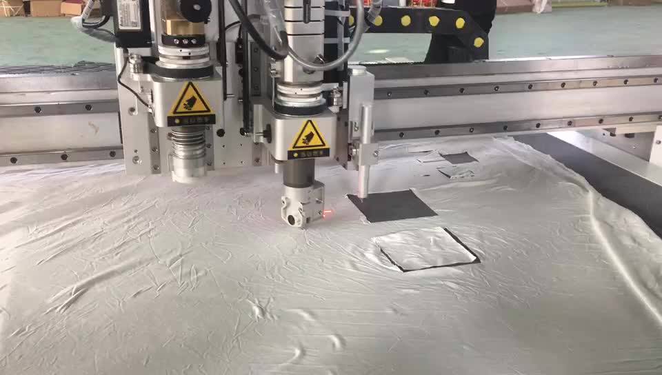 Mvip Electric Oscillating Knife Leather Car Seat Cover Cutting Machine