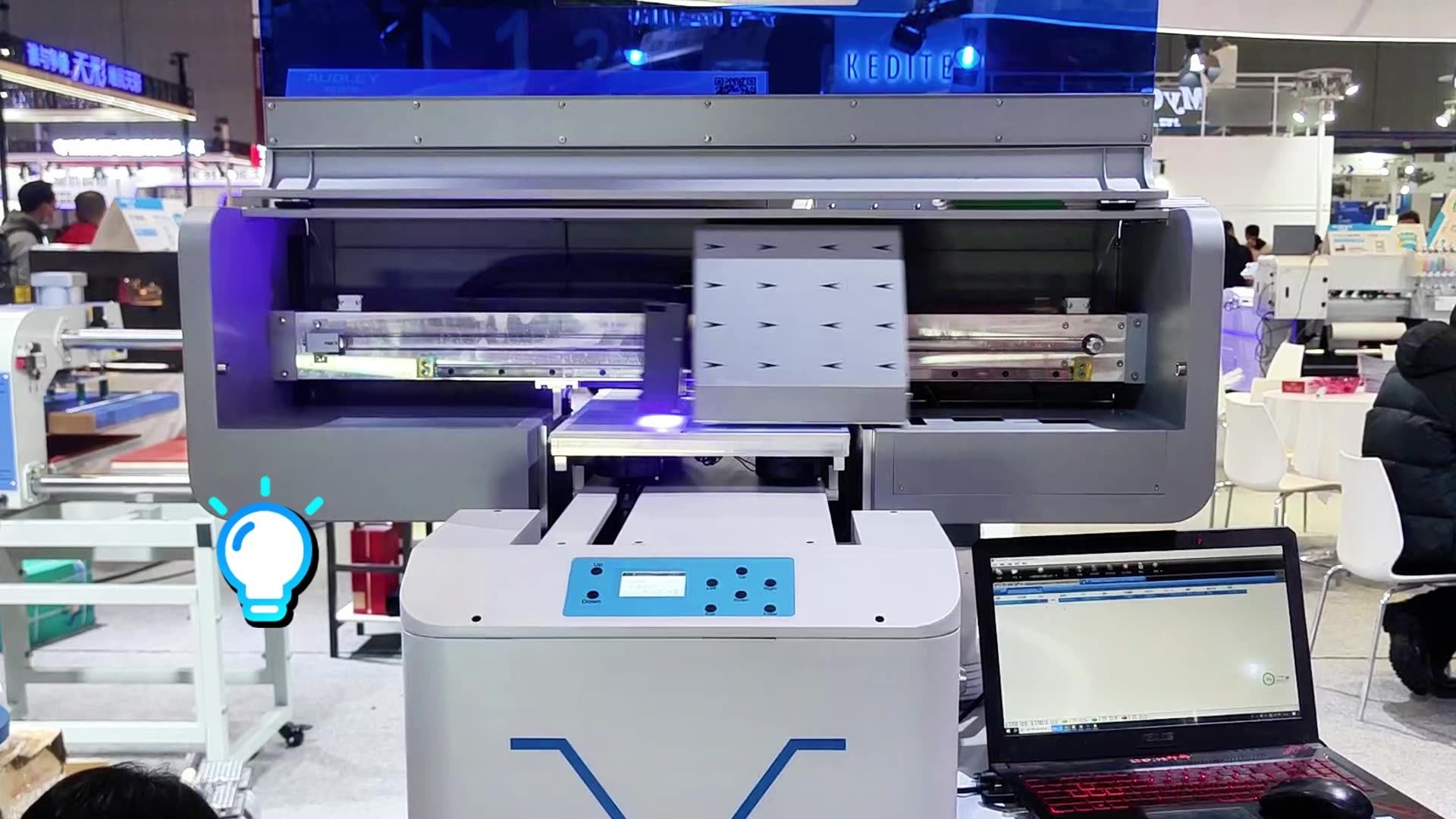 Uv Printer Glass Metal Wine Bottle Gift Box Mug Leather Thermos Cup