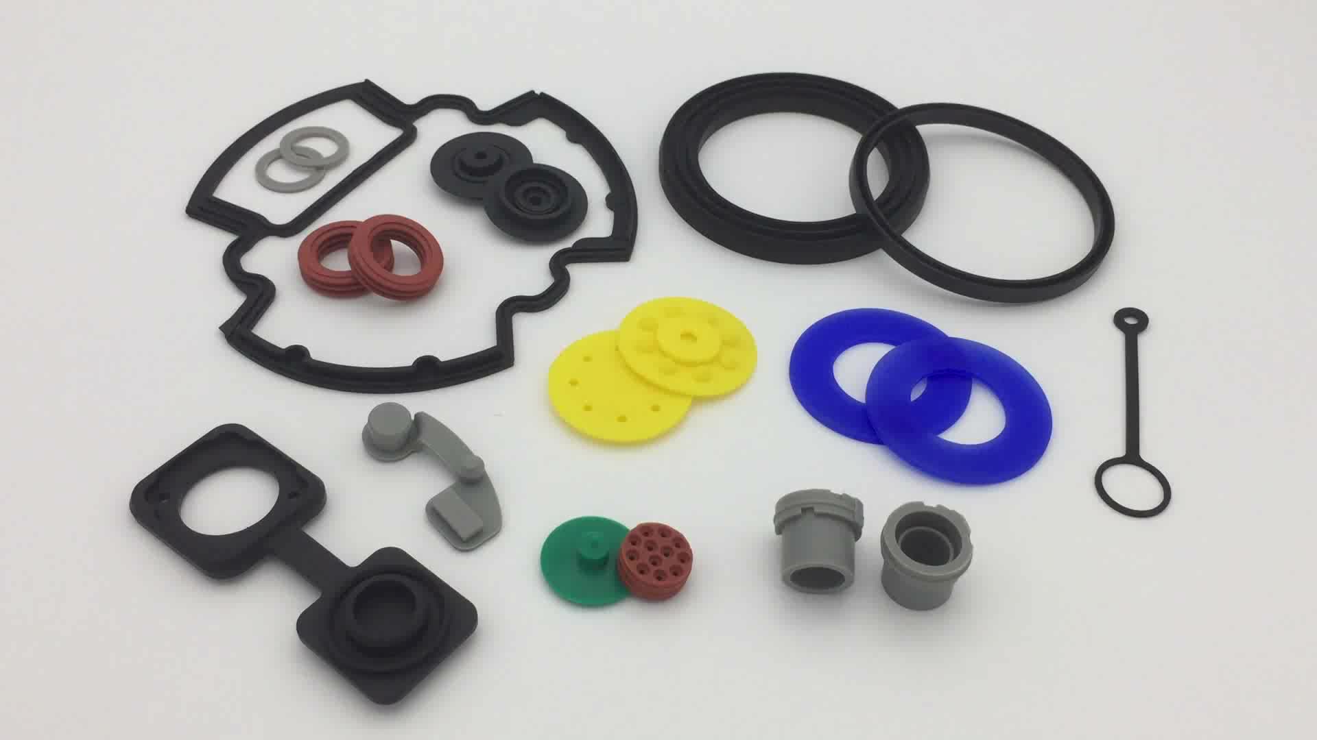 Factory Customized Tiny Rubber Washers Round Silicone Gasket Silicone