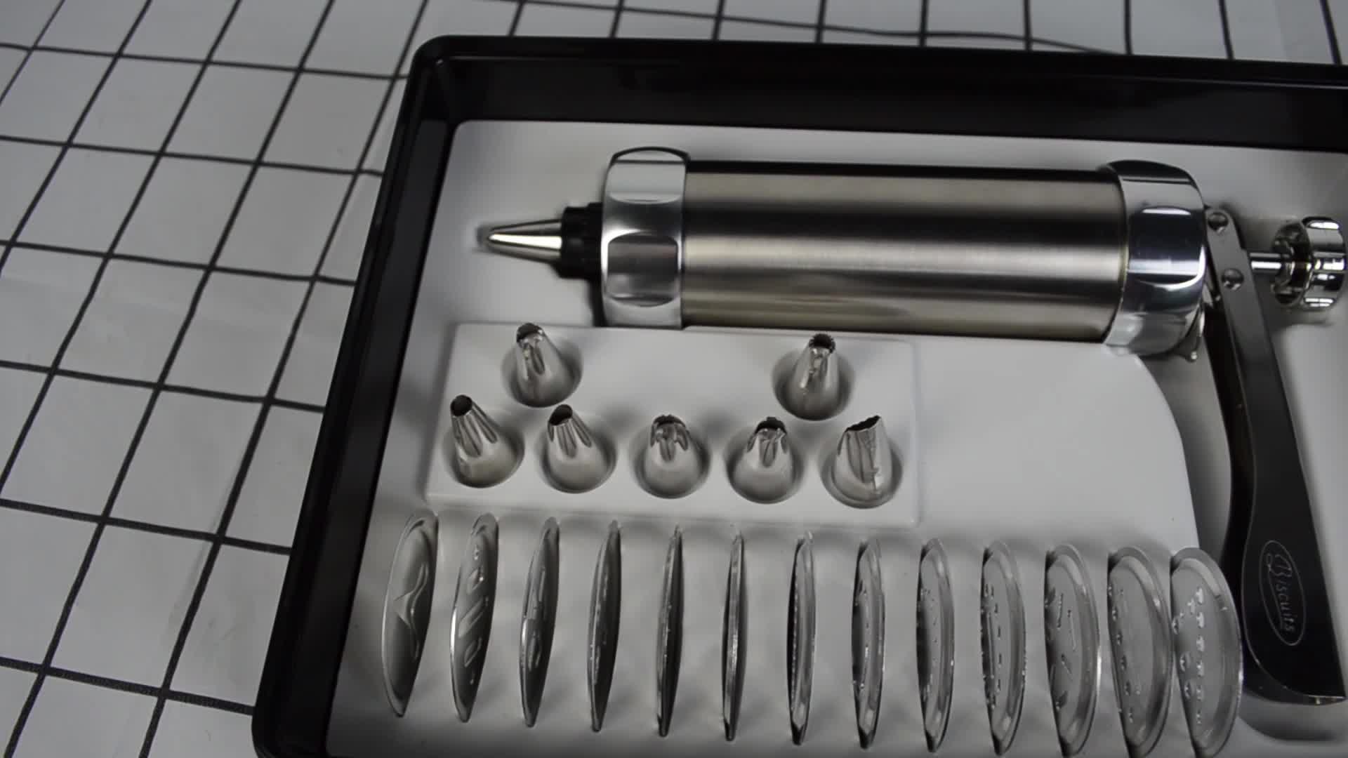 Cookie Press Gun Multifunctional Biscuit Maker Cake Diy Decorating Gun