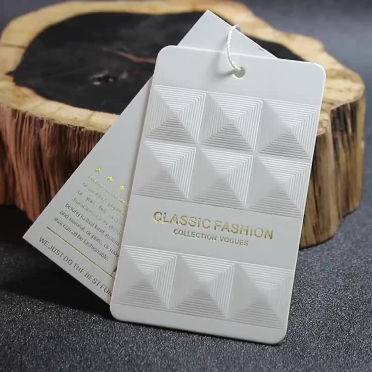 Raised 3d Embossed Hang Tag Unique Name Double Tag Buy Unique Name