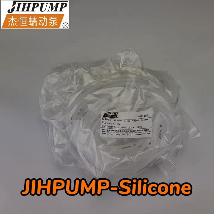 Jihpump High Quality Silicone Hose Rubber Tubing For Peristaltic Liquid Pump Change Tube Set