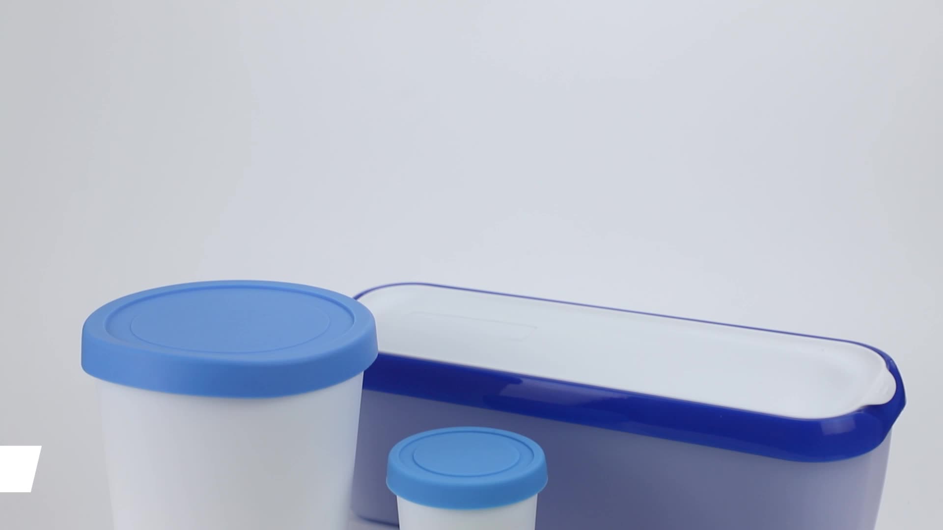 Different Size Ice Cream Container Tub With Lid Ice Cream Plastic Cup