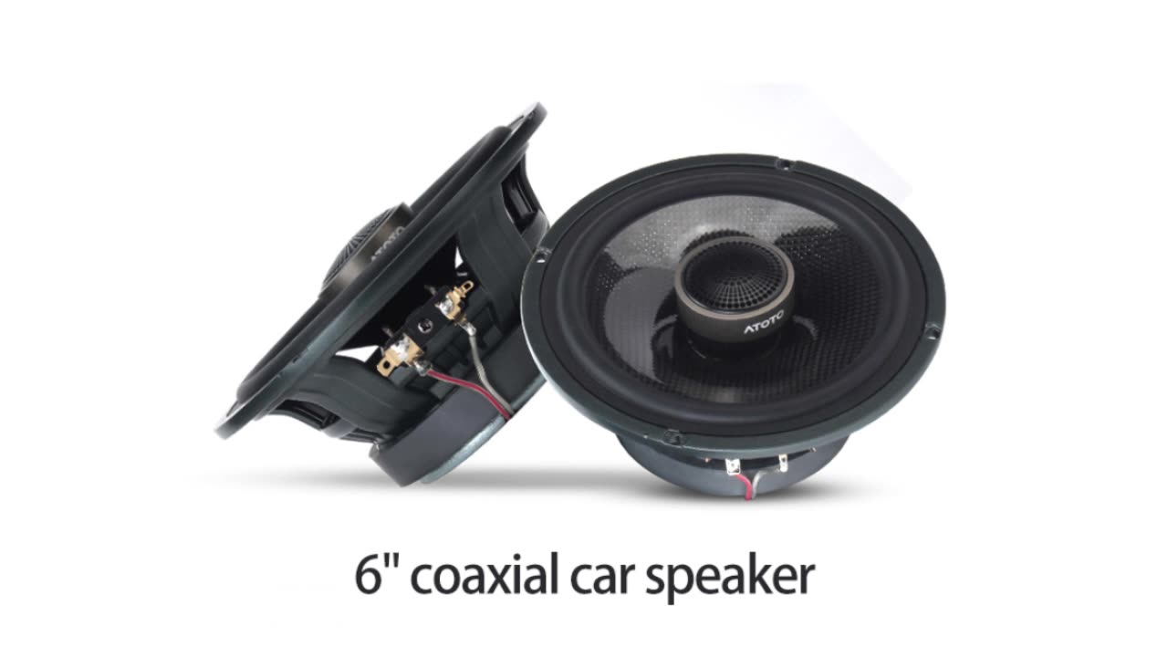 6.5" Full Range Car Coaxial Speaker Factories Wholesale Car Audio