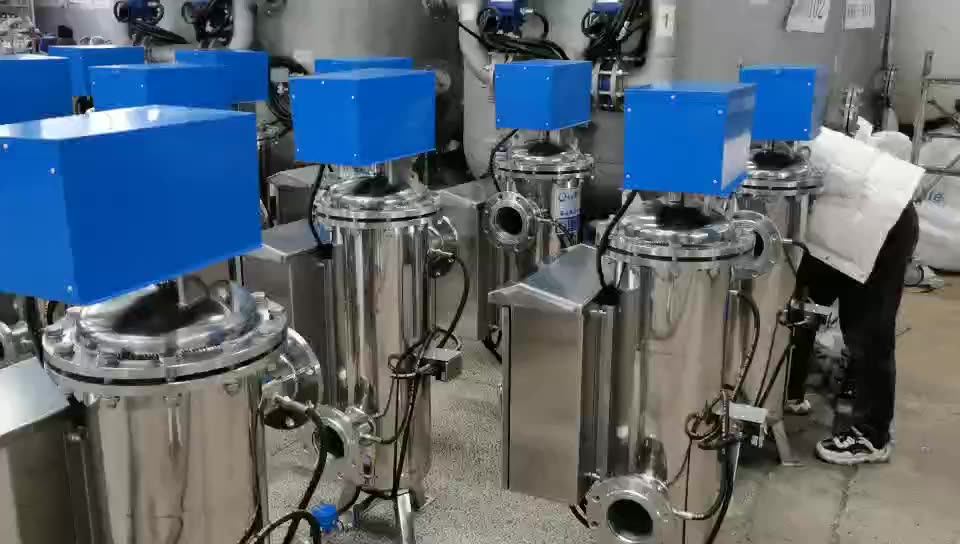 8'' Automatic Self Cleaning Filter With 150 Micron Mesh Screen For