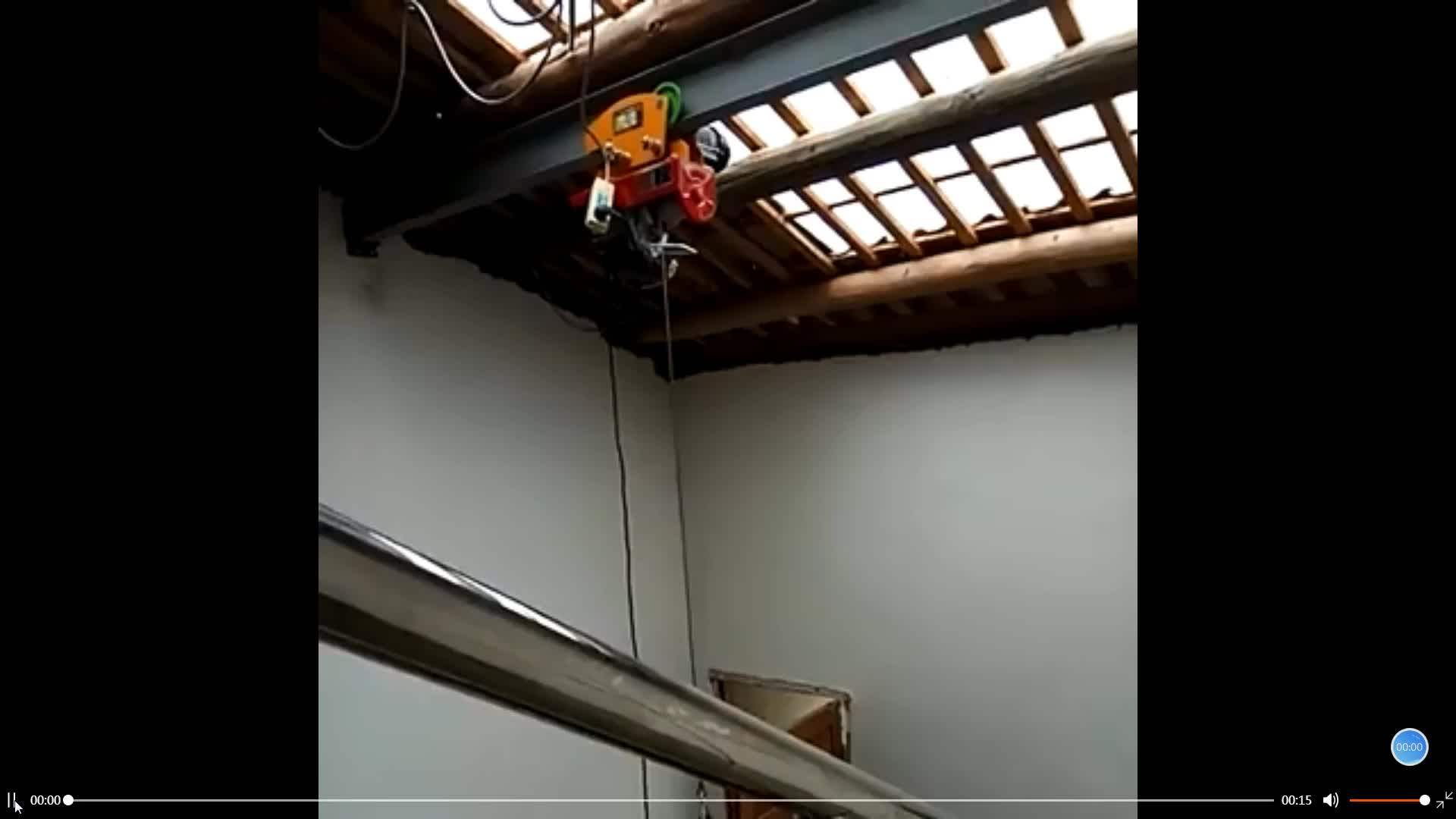 Stable Quiet Working Mini Wire Rope Hoist Electric Hoist 100kg 200kg