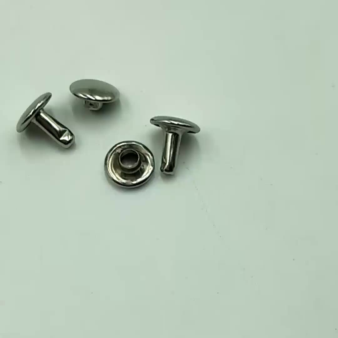 Rivets Semi-Tubulaires En Acier Inoxydable 304 M10 | Tête Ovale Ronde, Tige Creuse | Longueur 5 à 100 Mm | Lot De 2 à 30