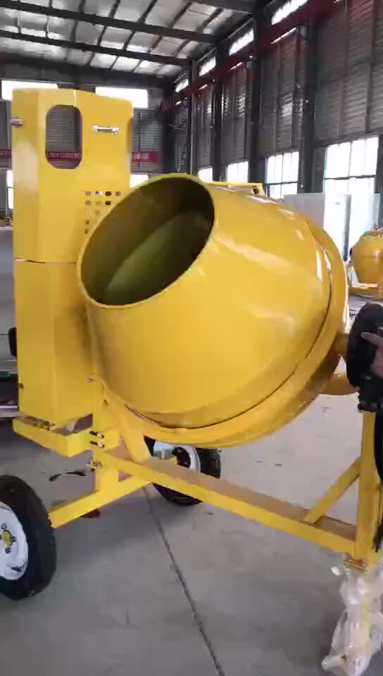 Manufacturers Supply Small Mobile Mixer Plastic Semi Dry Concrete Mixer Concrete Mixer Diesel